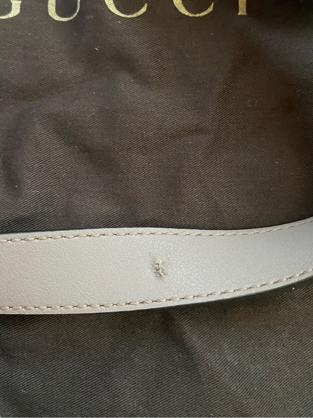 Gucci Dusty Pink Gold 20mm Double G Buckle Belt - Picture 7 of 8